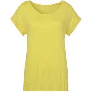 VIVANCE Kurzarmshirt Gelb 40/42
