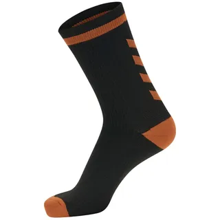 hummel Elite Indoor Socken Low Black/Orange 27-30