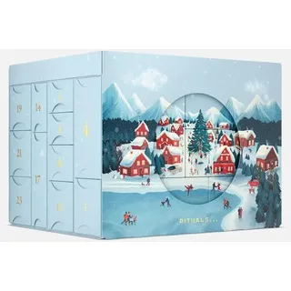 PFLEGE & DUFT Adventskalender mit 24 Highlights für Körper, Gesicht & Haare,  Düfte & Pflege im winterlichen 360°-Diorama, Wert 175,90 €