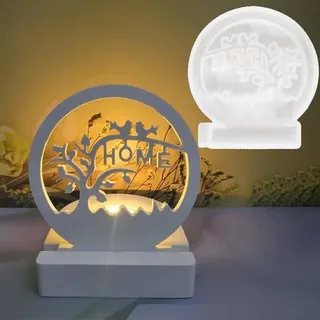 Silikonform Silikonformen Gießformen Kerzen Home Wort