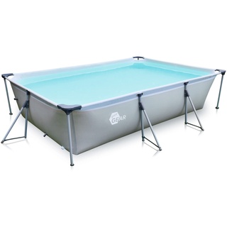 your GEAR Steel Frame Pool - div. Modelle/Größen - rund rechteckig oder quadratisch, 70-122 cm hoch Stahlrahmenpool Gartenpool Aufstellpool Schwimmbecken 300x200 300x300 400x200 Ø 366cm Ø 457cm