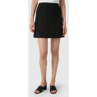 Les Lunes Minirock FRANKIEE Skirt Mini kurzer Schnitt, elastischer Bund, dehnbar, Minirock schwarz XL