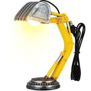 Gadpiparty Bagger Tischlampe Kinderzimmer Schreibtischlampe Nachtlicht Dimmbare Led Resin Lampe FüR Jungen Schlafzimmer Dekor 8.27X6.89X3.35In Mit Usb-Kabel