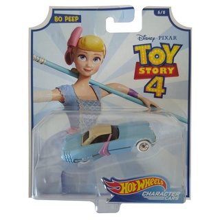 Hot Wheels Spielzeug-Auto Mattel GCY58 Hot Wheels Disney Toy Story 4, Bo Peep Fahrzeug im Maßsta bunt