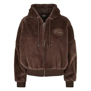 FUBU Jacke braun | silber S