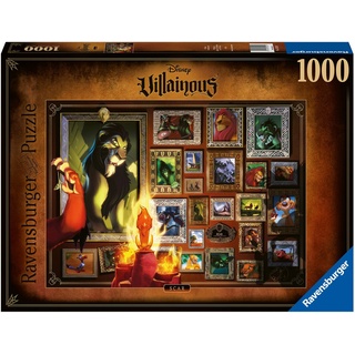 Ravensburger Puzzle Disney Villainous - Scar, 1000 Puzzleteile, Made in Germany, FSC® - schützt Wald - weltweit bunt