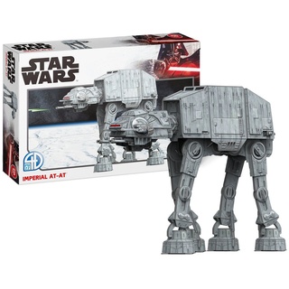Revell® 3D-Puzzle 3D-Puzzle "Star Wars Imperial AT-AT" Set 214 Teile ab 10 Jahren, 214 Puzzleteile grau