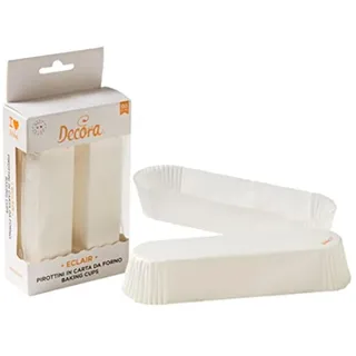 Decora 0339893 CF 60 Backförmchen, 135 x 33 x 28 mm, weiß