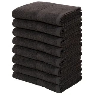 OTTO home Juna Handtuch 50 x 100 cm schwarz
