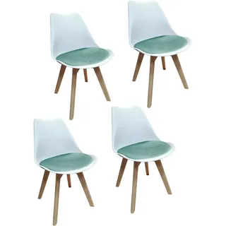 Hti-Living Esszimmerstuhl Atlanta Velvet Türkis