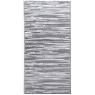 vidaXL Arakil Outdoor-Teppich 120 x 180 cm Grau