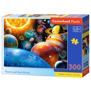 Castorland Planets and their Moons Puzzle, 300 Teile,