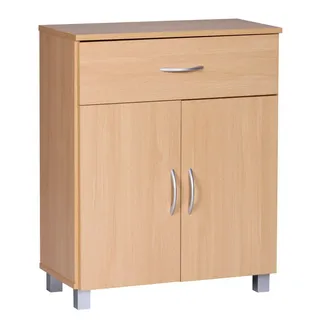 FineBuy FineBuy, Sideboard 60x75x30cm Moderne Kommoden Schrank Kleine Holz Anrichte