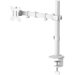 Hama Monitor-Tischhalterung 1 88,9 cm Schwenkarm Weiß
