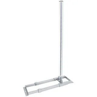 PremiumX PROFI X100-48 SAT Dachsparrenhalter 100cm Mast 48mm Stahl feuerverzinkt Sparren-Halterung für Satelliten-Antenne Satellitenschüssel