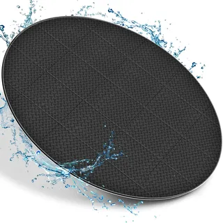 tillvex® Whirlpool Unterlage rund 240cm | Bodenmatte Poolunterlage Matte für Outdoor Whirlpools | Thermo Bodenschutzmatte Pool Untergrund | Bodenschutz Bodenplatte schützt & isoliert (Schwarz)