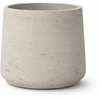 Finestgreen Patt Pflanzgefäß Grau M | Blumentopf für Innen- und Außenbereich, Frostfest, UV-Beständig, wasserdicht | Blumenkübel Betonoptik
