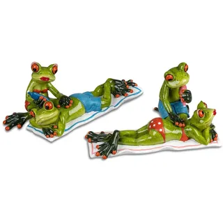 Formano Froschpaar 20cm Bunt