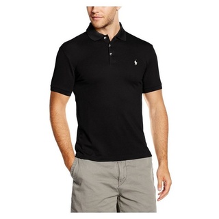 Ralph Lauren Poloshirt schwarz regular (1-tlg) schwarz XL