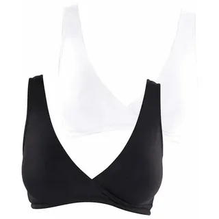 PETITE FLEUR BY LASCANA Still-BH Damen weiß+schwarz Gr.36