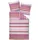 Gestreift Rosa 160 x 210 cm 65 x 100 cm