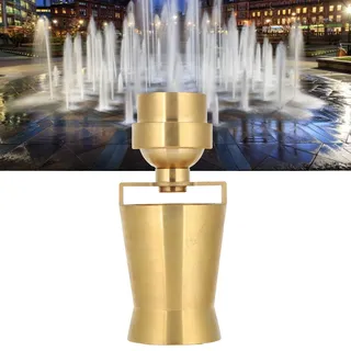 Eisstrahlbrunnen Aus Stahl, 1,5-zoll-schlauch, 8 M Sprühhöhe – Einfache Installation, Geeignet Für Teiche Und Springbrunnen