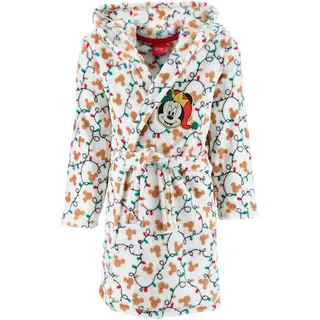 Disney Minnie Mouse Bademantel in Weiß | Gr.: 98