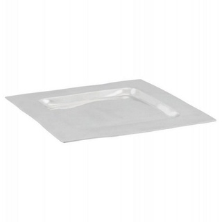 Casa Padrino Dekoobjekt »Aluminium Schale Rechteckig 50 x 46 cm - Designer Obstschale«