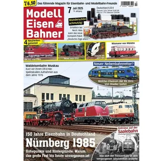 Magazin Modelleisenbahner Ausgabe 07 2025