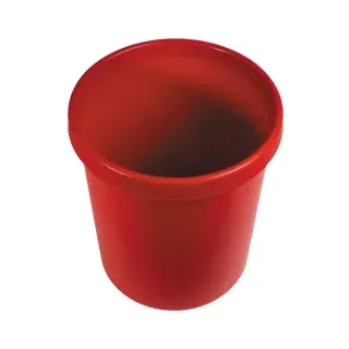 Helit Papierkorb 30 l Rot
