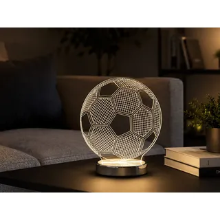 Coole 3D LED Lampe für die Fensterbank kleine Tischlampe Dekoleuchte für Innen