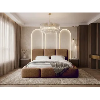 WFL GROUP Harmony 180 x 200 cm Braun