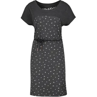 Alife & Kickin Kleid Blusenkleid Schwarz S