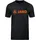 T-Shirt Kinder schwarz meliert/neonorange 164