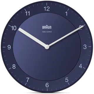 Braun Klassik Funkwanduhr 30,5 cm BC06BL-DCF braun