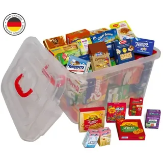 Tanner - Big Value Box, Ausstattung für Kinder-Kaufladen, mit ca. vierzig Marken-Miniaturen
