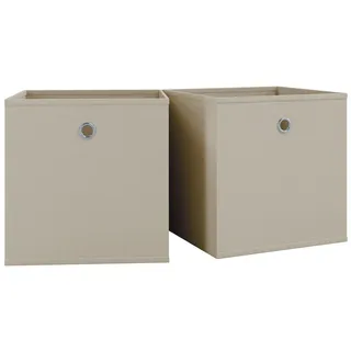 VCM Faltbox 2er Set 2-tlg. weiß