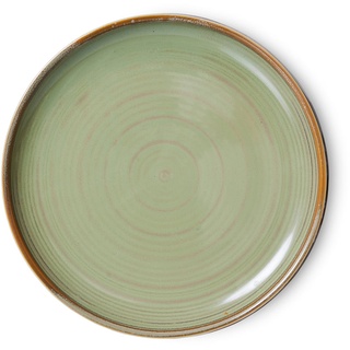 HKliving - Chef Ceramics Teller, Ø 20 cm, moss green