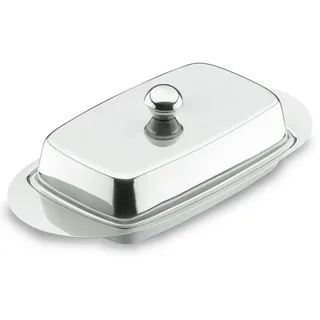 Lacor Quelle Butter mit Deckel, Edelstahl 18/10 von Lacor