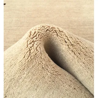 WAWA TEPPICH Handgefertigter orientalischer Gabbeh Teppich aus 100% Wolle Loom Handgewebte 80 x 300 cm Beige T1