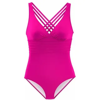 LASCANA Badeanzug Damen Pink 36 Cup B
