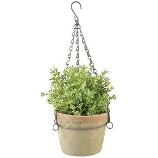 Esschert Design Blumenampel L 16,3 x 16,9 x 12,0 cm Rot