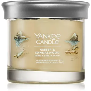 Yankee Candle Amber & Sandalwood Duftkerze 122 g braun
