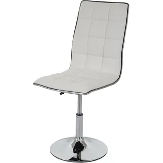 Mendler Esszimmerstuhl Kunstleder weiß 2er Set