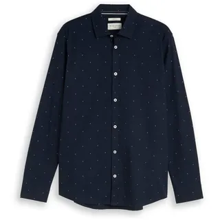 Tom Tailor Langarmhemd Blau M