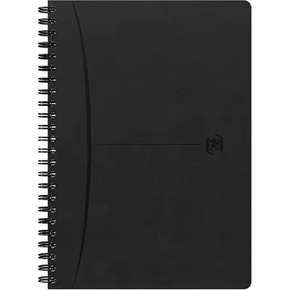 Oxford Notizbuch A5 kariert schwarz