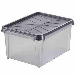 Orthex Aufbewahrungsbox Box wasserdicht 33l grau SmartStore Dry Boxen Aufbewahrung Haushalt wo grau