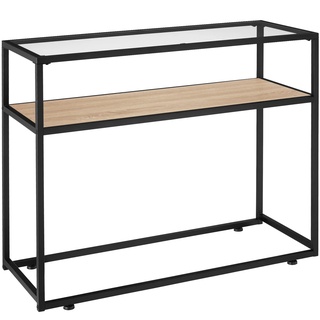 Konsolentisch Kilkenny 100x41x80,5cm - Industrial Holz hell, Eiche Sonoma