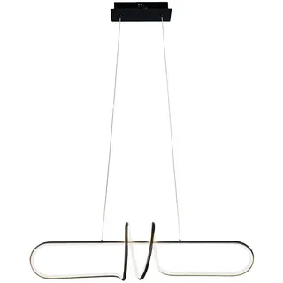 LED-Hängeleuchte VERTIGO LED/54W/230V schwarz - Schwarz