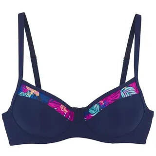 LASCANA Bikini-Top Damen Blau 38 Cup D